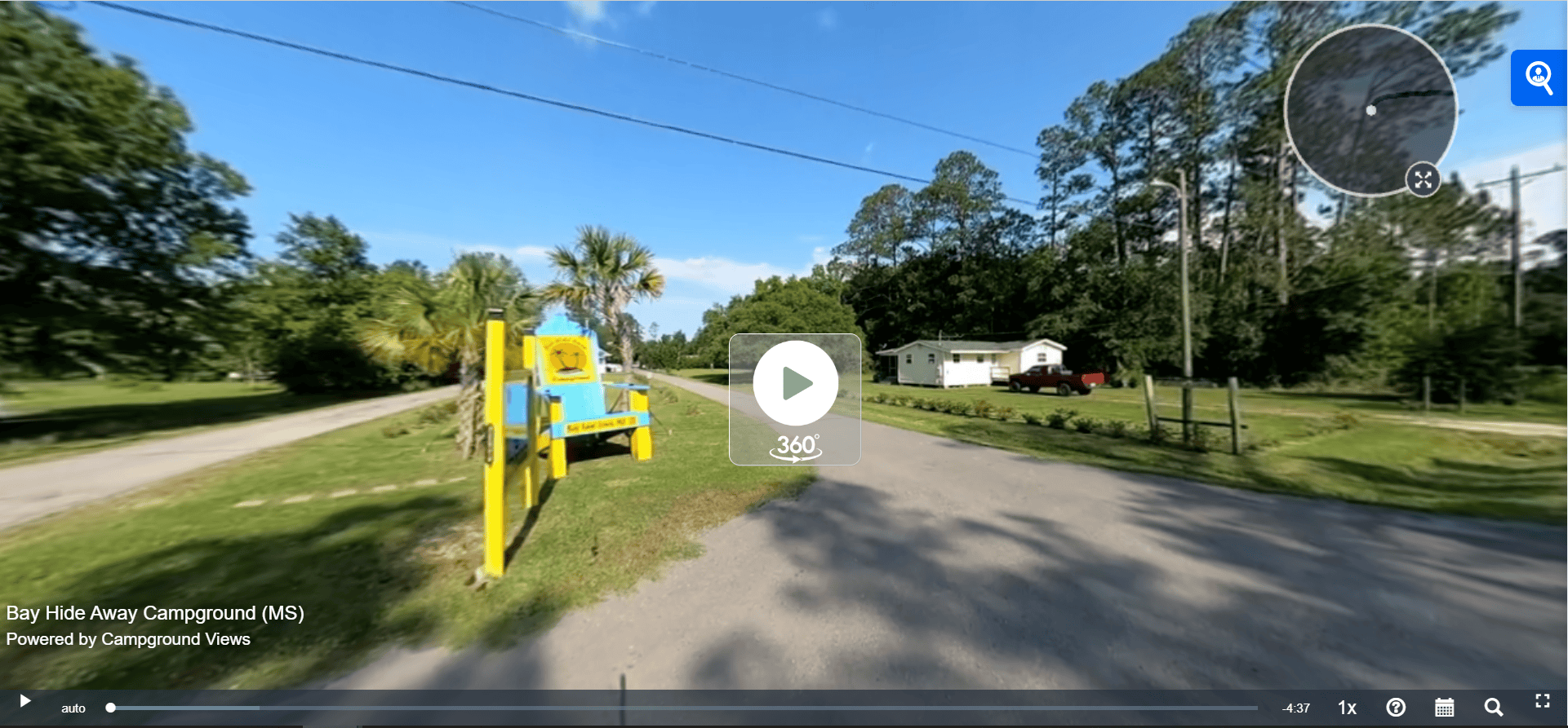 Virtual Tour - Bay Hide Away RV Park & Campground