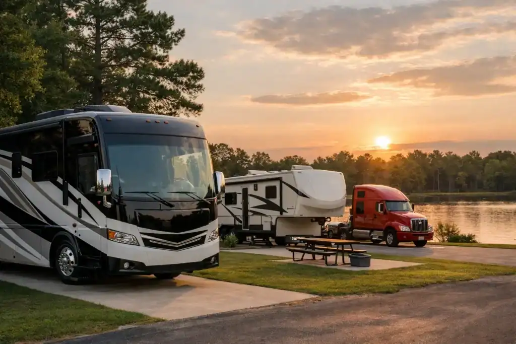Big Rig Friendly RV Park Mississippi Picks