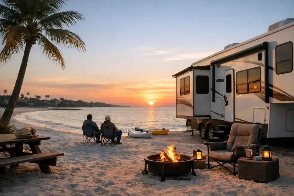 Winter RV Camping on Gulf Coast Done Right