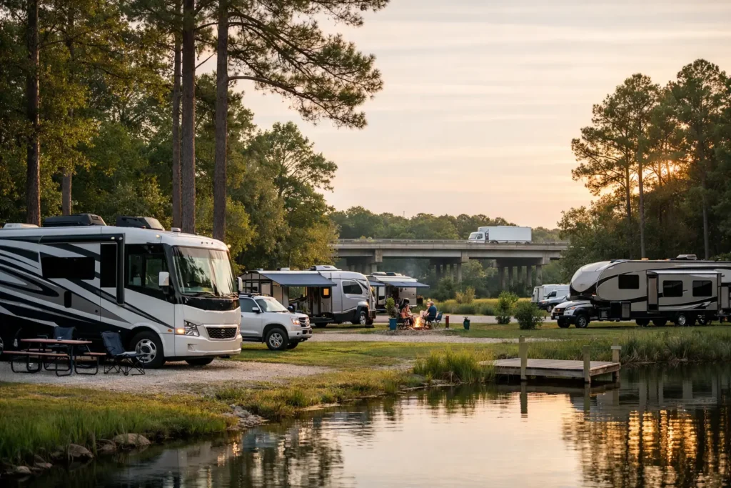 RV Park Near I 10 Mississippi Travelers Love