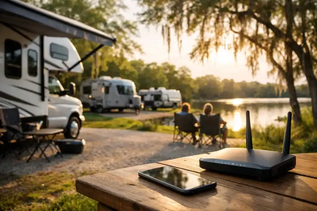 RV Park With WiFi Mississippi Travelers Trust
